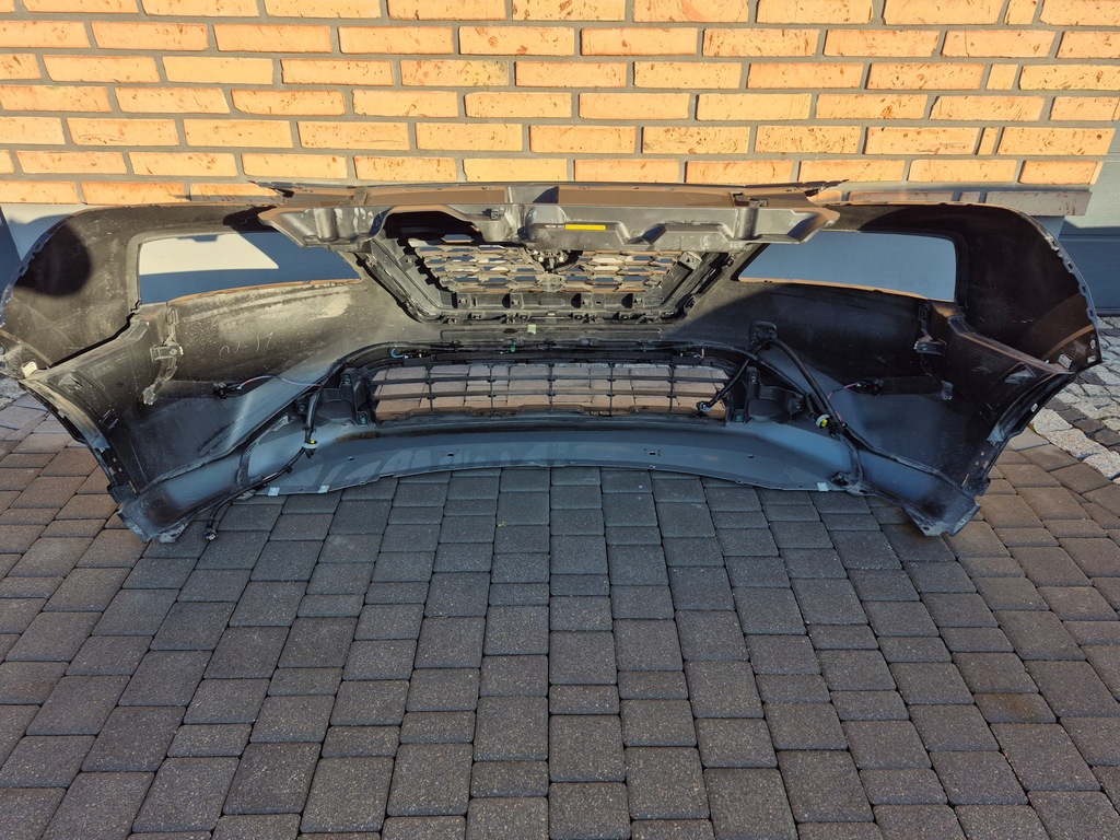 фото №6, X-trail t33 бампер передній kompletny 4xpdc камера