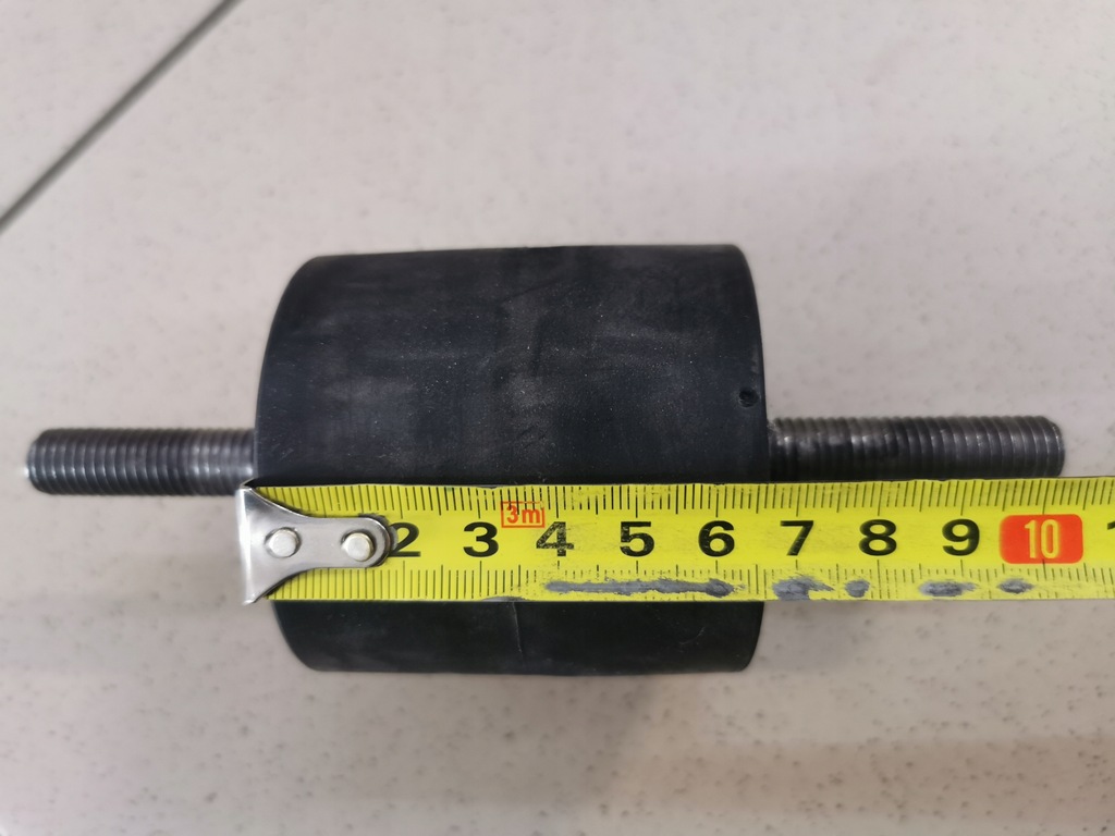 фото №6, Відбійник відбійник подушка гумовий елемент метал 70x70m12 pl