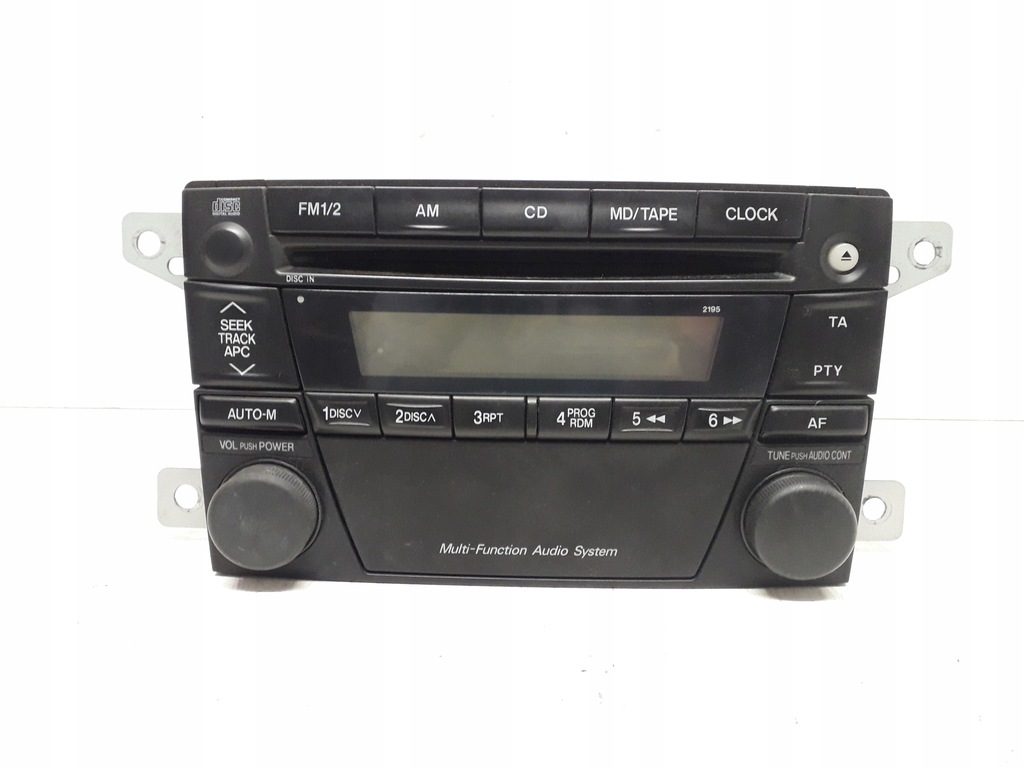 фото №1, Mazda premacy 1 i 01-06 lift радио заводской cd