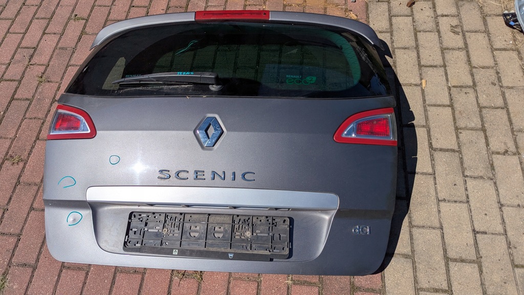 фото №1, Кришка багажника задня задня renault scenic iii tekng