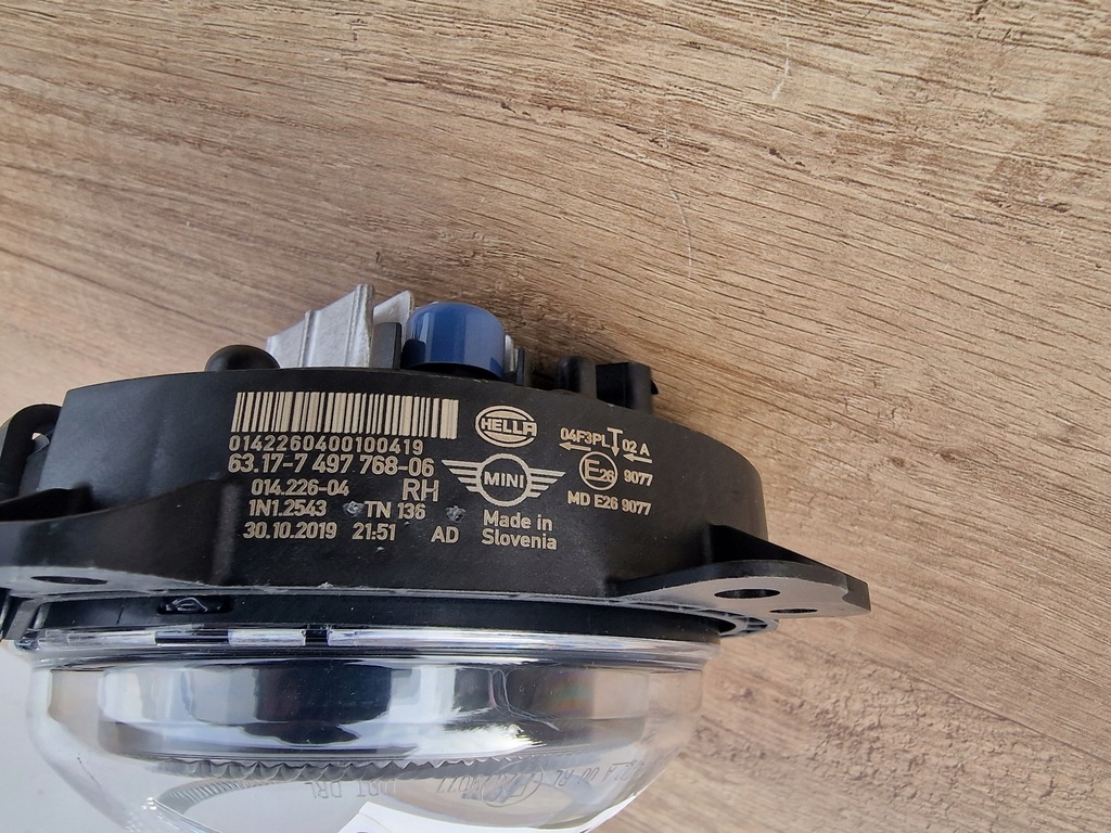 фото №3, Mini clubman правий протитуманна фара led drl 19-23 rok rh