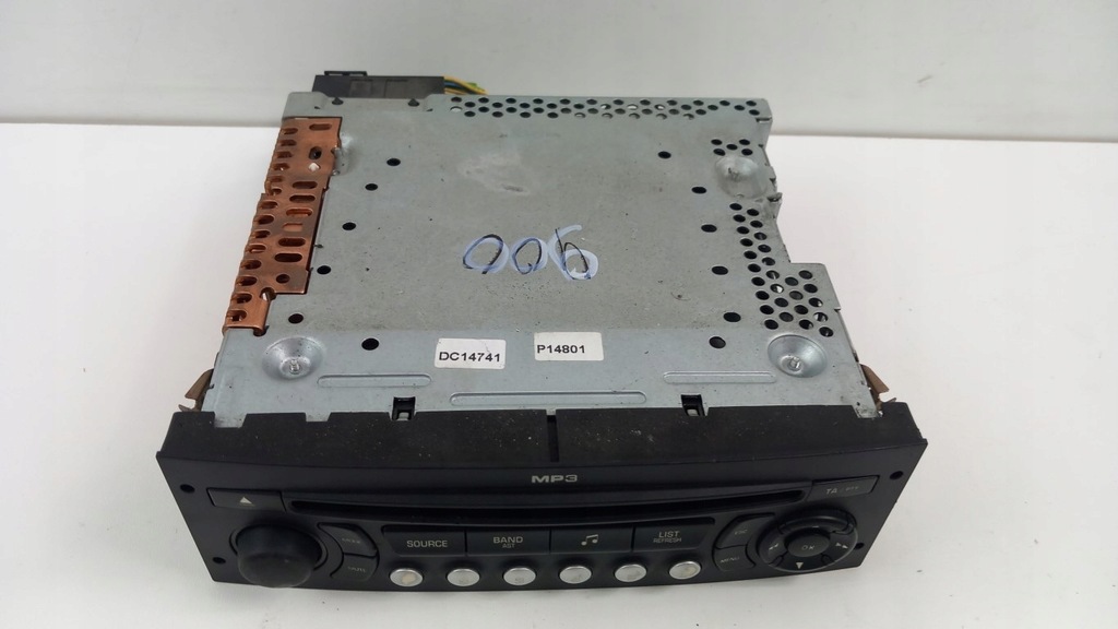 фото №2, Citroen c4 picasso i радио cd mp3 96646223xt