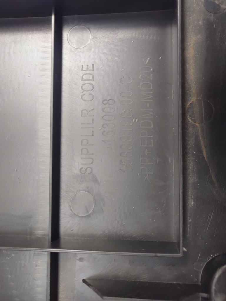 фото №3, Tesla model x plaid 21r- плита захист pod бампер перед 1588198-00-c