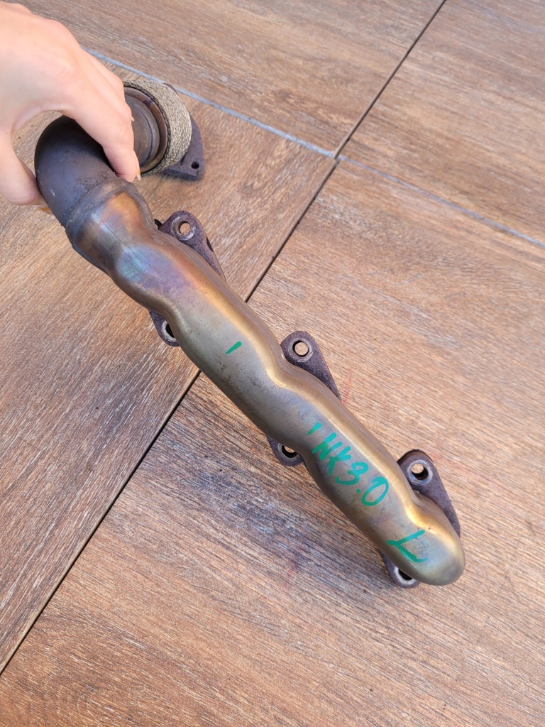 фото №13, Jeep grand cherokee wk 5-10 3.0 коллектор выпускной левый