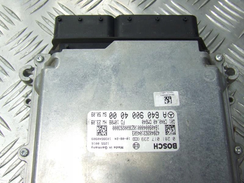 Mercedes w169 a160 2.0 cdi бортовий комп'ютер блок керування двигуна 6409004000 Недорого