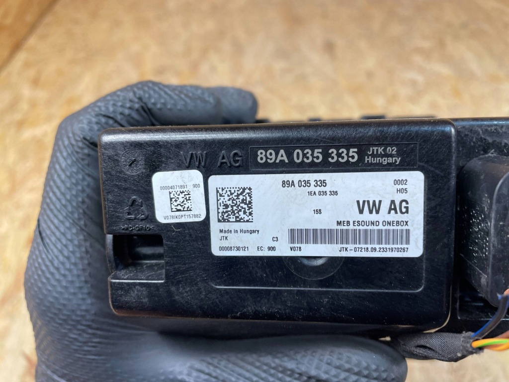 фото №9, Динамік hałasu двигуна генератор звуку audi q4 e-tron 89a035335