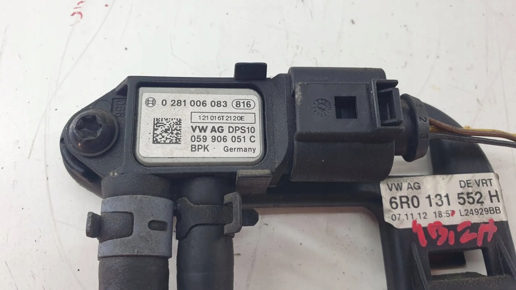 фото №5, Seat ibiza iv 4 6j 1.6 tdi датчики давления выхлопных газов