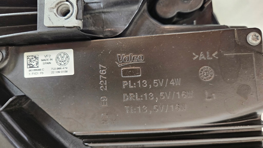 фото №13, Лампа ліва перед full led vw t6 t61 7l1 lift 2019-