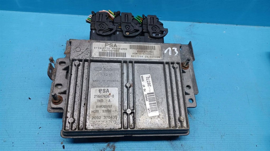 фото №1, Citroen xsara 1,8 16v блок керування двигуна