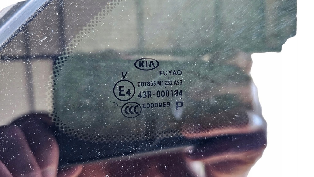 фото №15, Стекло крыла кузовная правая задняя kia niro 87820-g5000 43r-000184 oryg