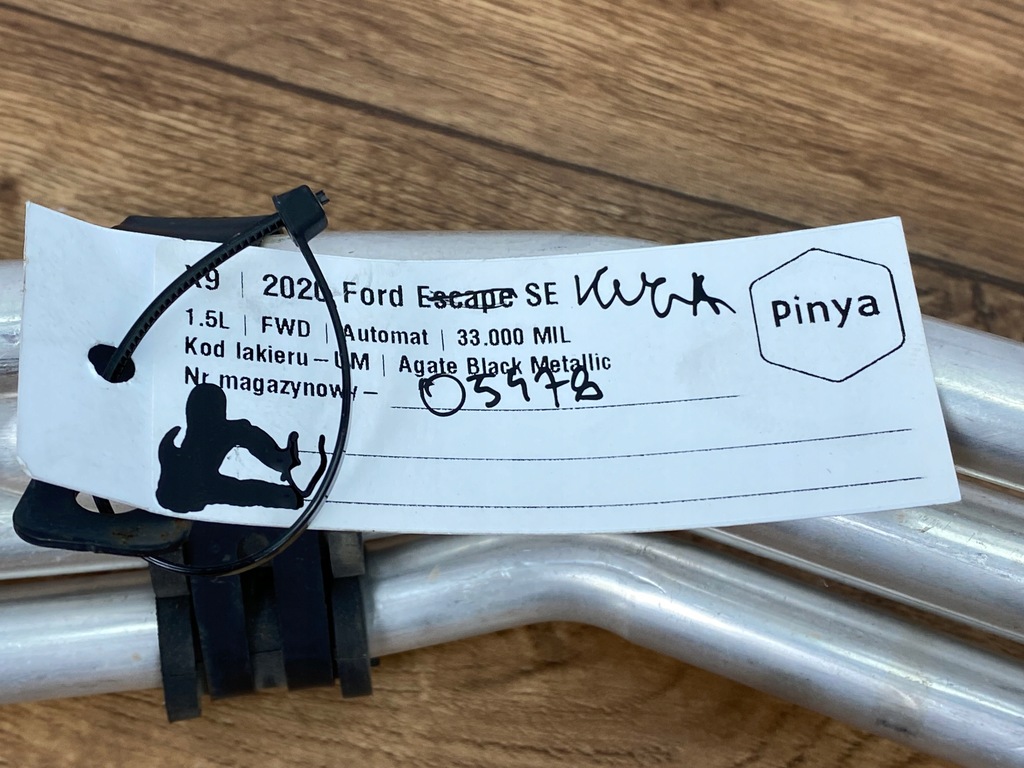 фото №6, Шланг труба wąż wody 2.5 ford maverick escape kuga 2022+ usa