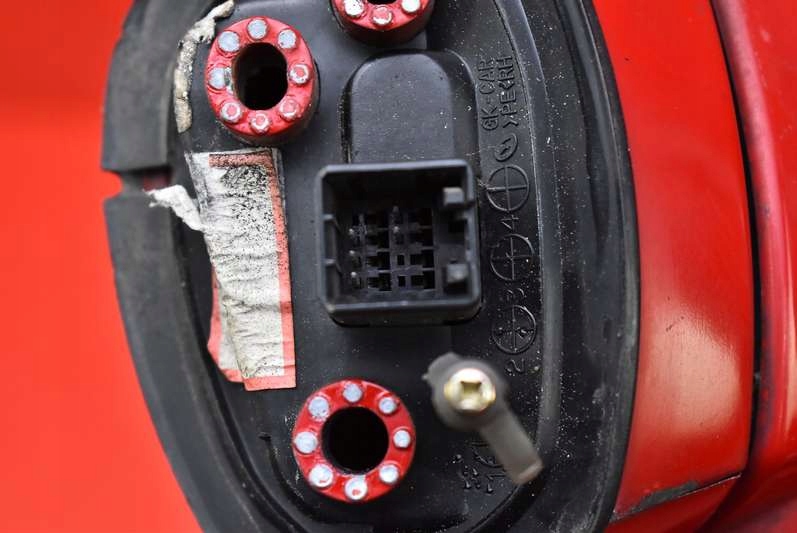 фото №15, Зеркало правое красные 012177 eu hyundai coupe 2 ii 01-05 5 pin