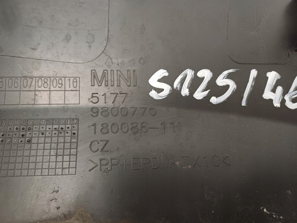 фото №8, Mini cooper countryman r60 10- молдинг błotinka правий задня 9800770