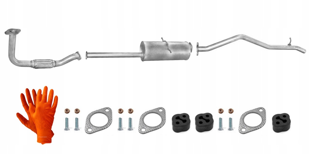 фото №1, Kia pregio 2.7 дизель od 2002r. система випускний