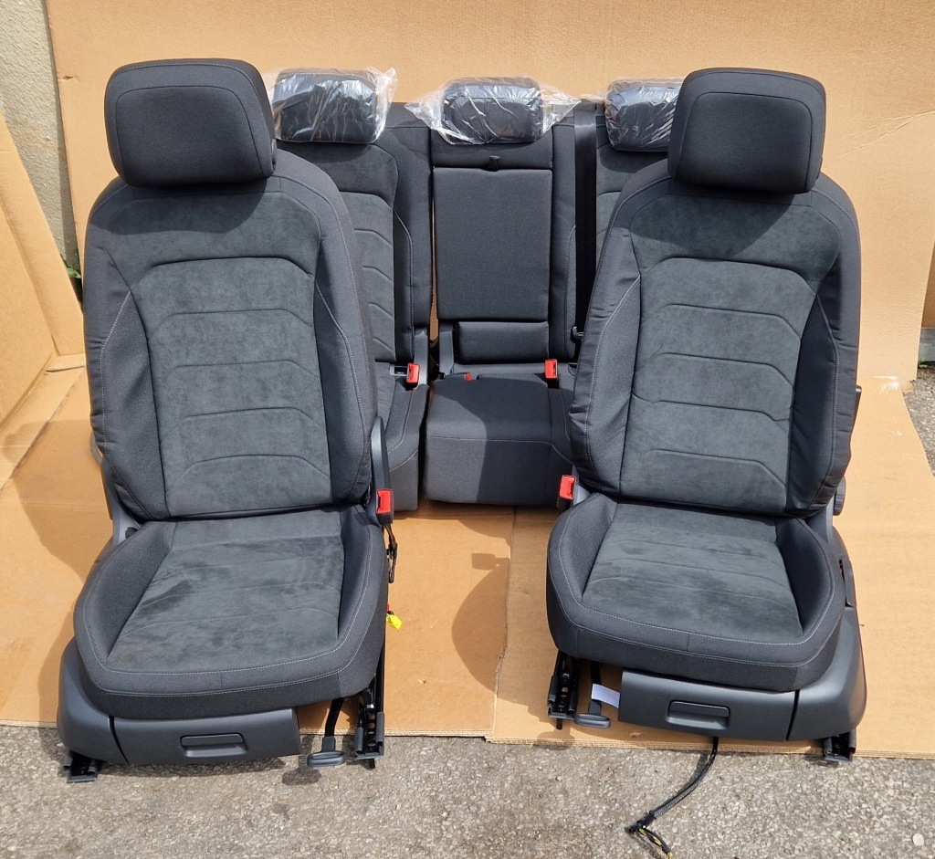 фото №1, Сиденья заднее сиденье vw tiguan 2016- ideał alcantara nowe