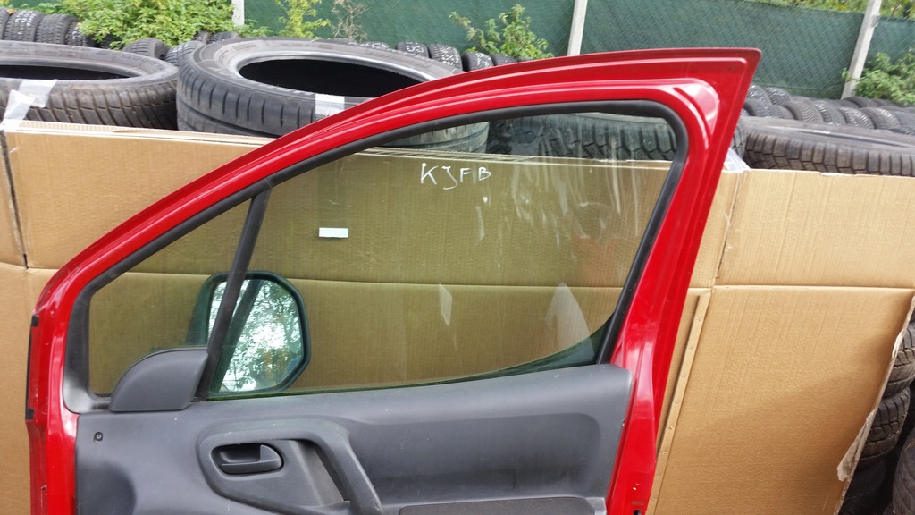 фото №8, Дверь правый перед peugeot partner ii kjfb