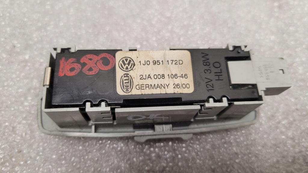 фото №8, Ліва lub права лампа освітлення задня датчик сигналізація 1j0951171 1j0951172