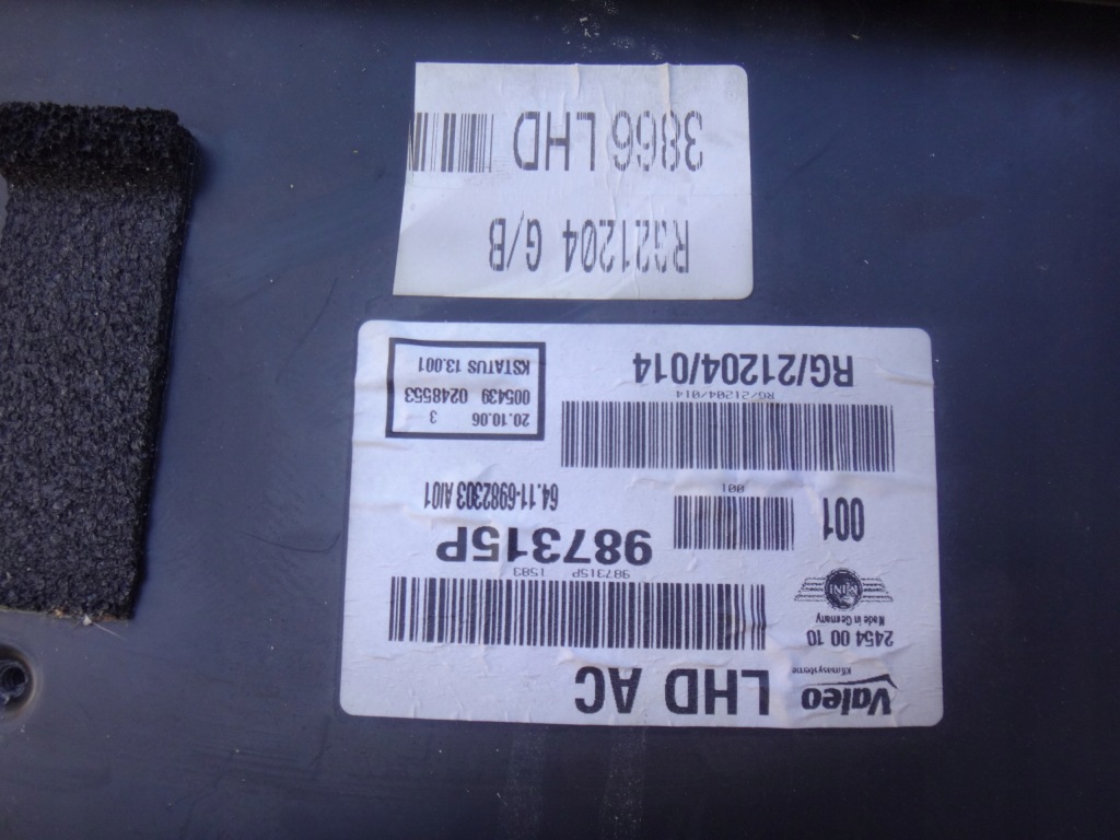 фото №4, Корпус обігрівача mini cooper s r53 europa