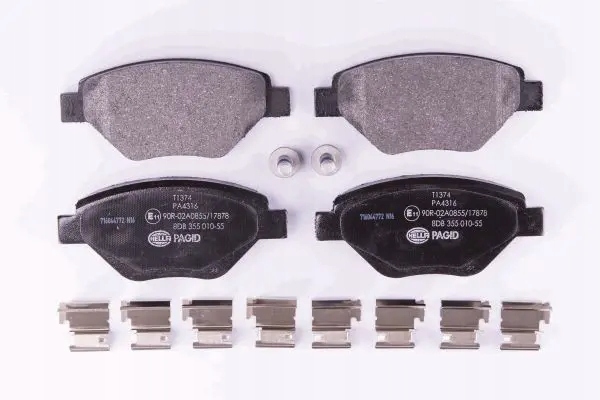 Купить Тормозные колодки тормозные перед 8db 355 010-551 hella