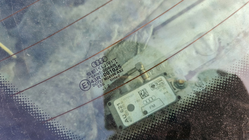 фото №9, Скло задня кузовна audi a8 d2 02 esg lubelskie