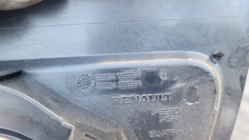 фото №5, Молдинг накладка дверь правый задняя renault captur