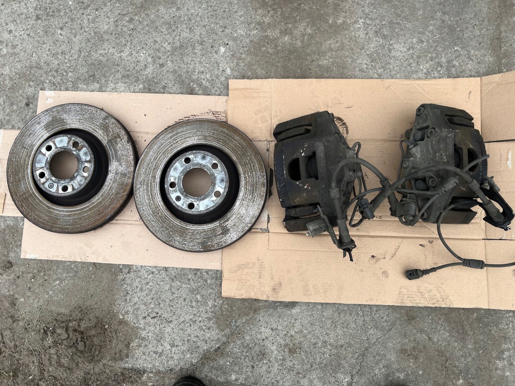 фото №1, Swap супорти гальмівні диски 320mm audi a4 b6 b7 комплект