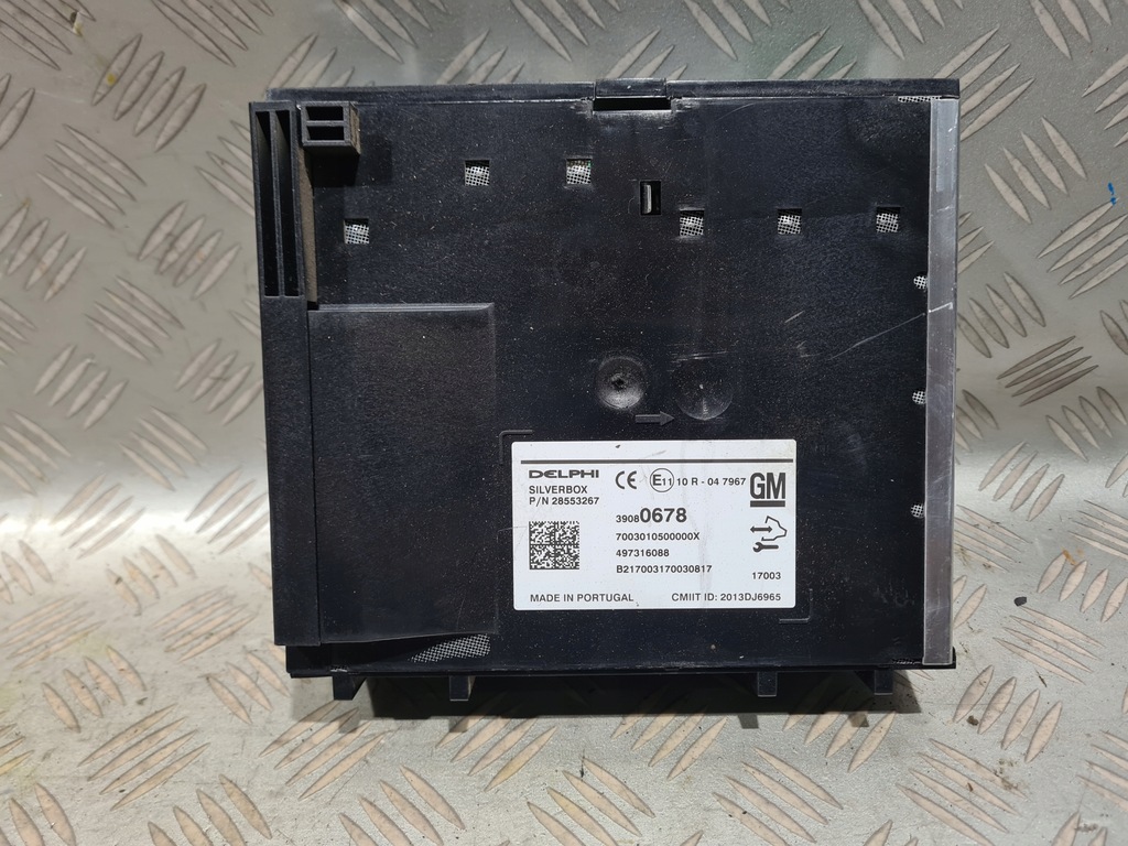 фото №1, Модуль радио навигации silverbox opel insignia a lift