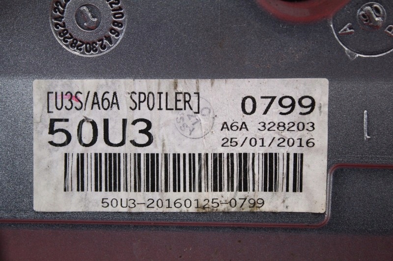 фото №7, Спойлер спойлер спойлер u3s 87210-a6001 hyundai i30 i 30 ii 5d hb lift 15-17