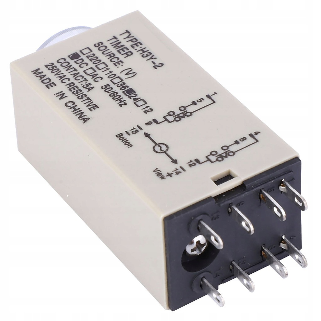фото №12, Реле временной таймер opóźnienia 0-3 minuta