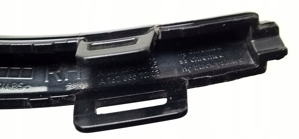 фото №9, Mercedes gle ii w167 amg молдинг нижня права бампера перед оригінальний номер a1678857203