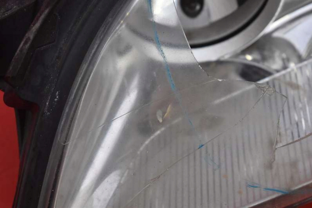 фото №13, Фара левый лампа перед линза eu mercedes cls c219 w219 04-08