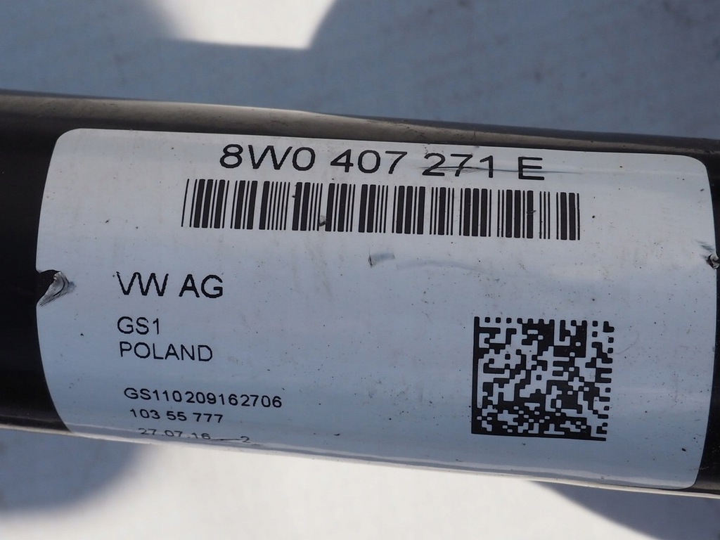 фото №5, Ap приводной вал левый правый перед 8w0407271e audi a4 a5