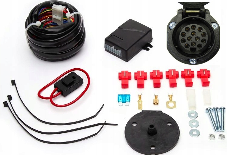 фото №11, Vw caddy 2k 2015r hak 2k0803881 1k0907383 жгут