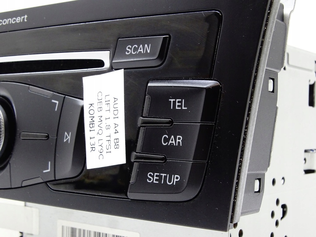 фото №4, Радіо радіопрогравач cd audi concert audi a4 b8 lift 8r2035186f