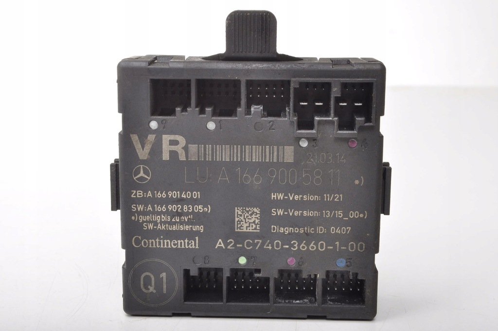 фото №1, Mercedes w176 модуль дверь a1669005811