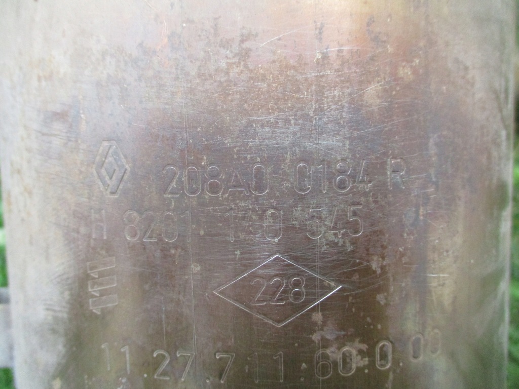 фото №3, Renault clio iv captur каталізатор dpf 12-19 rok