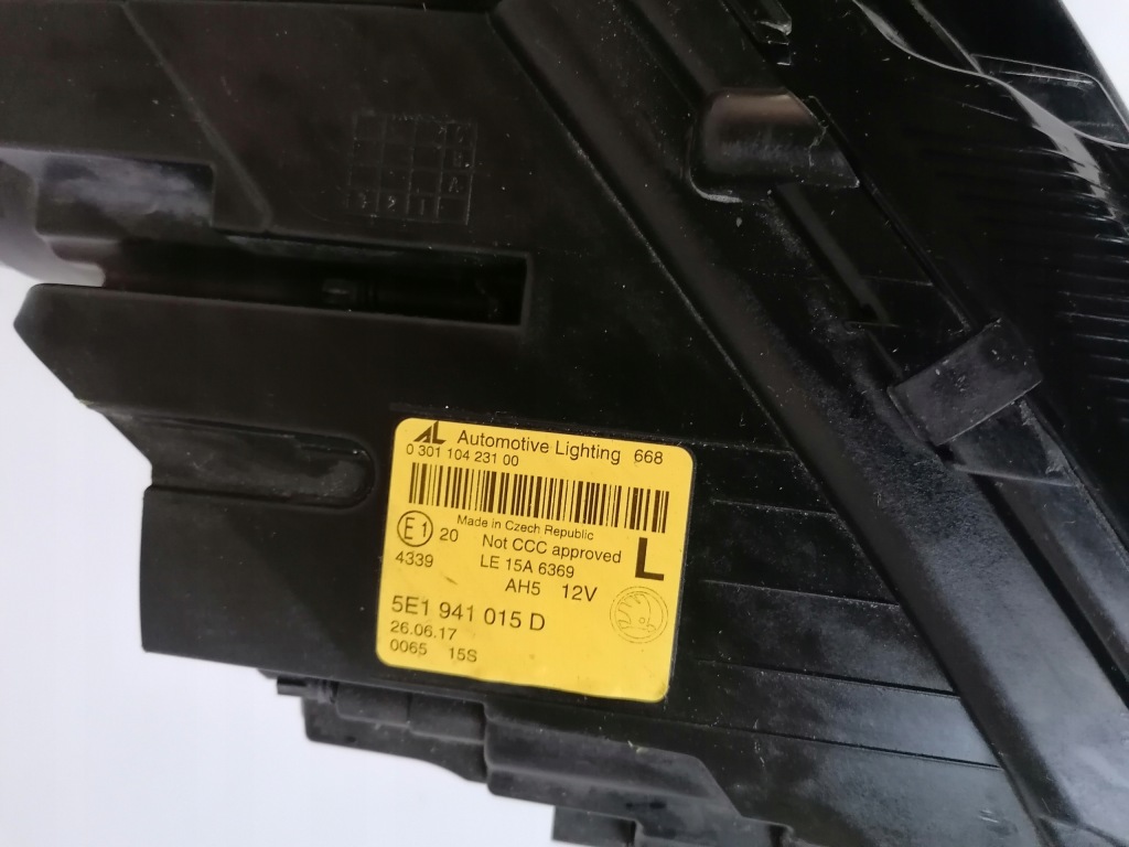 фото №5, Лампа левая перед skoda octavia iii lift full led