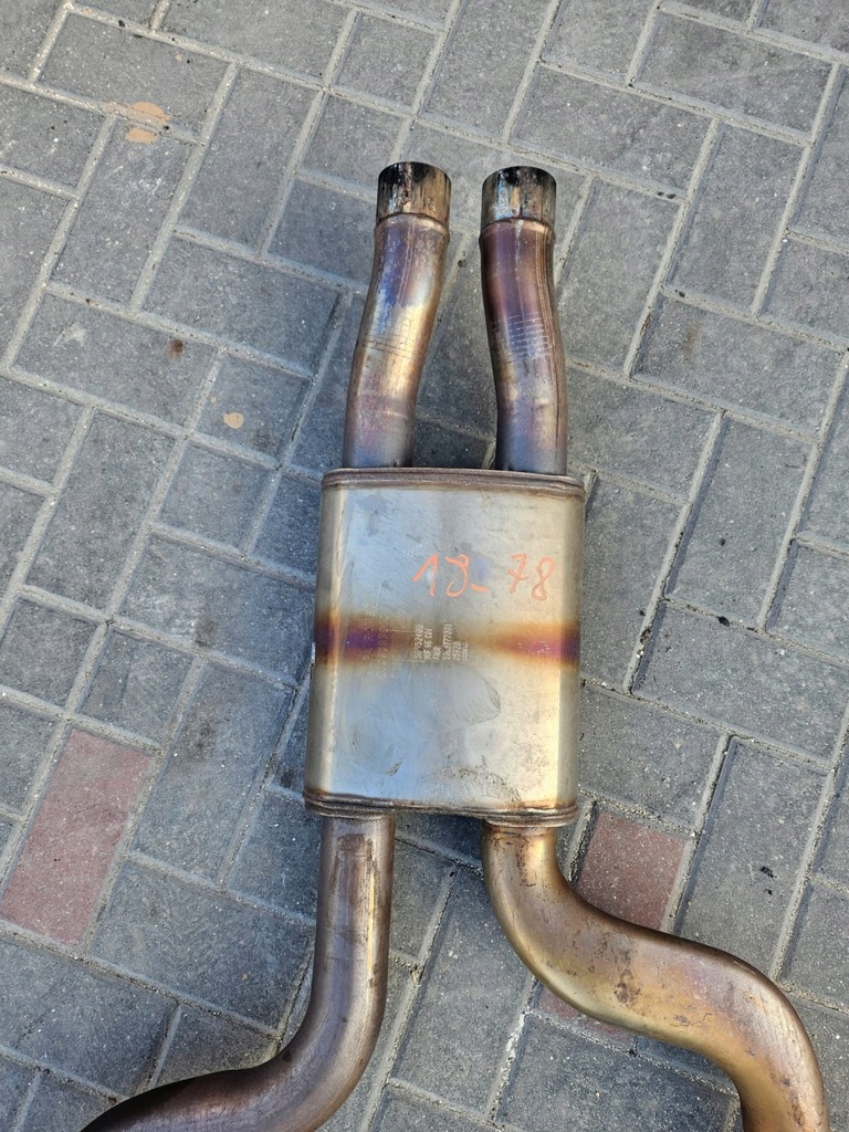 фото №1, Выхлоп средний alfa romeo stelvio qv quadrifoglio