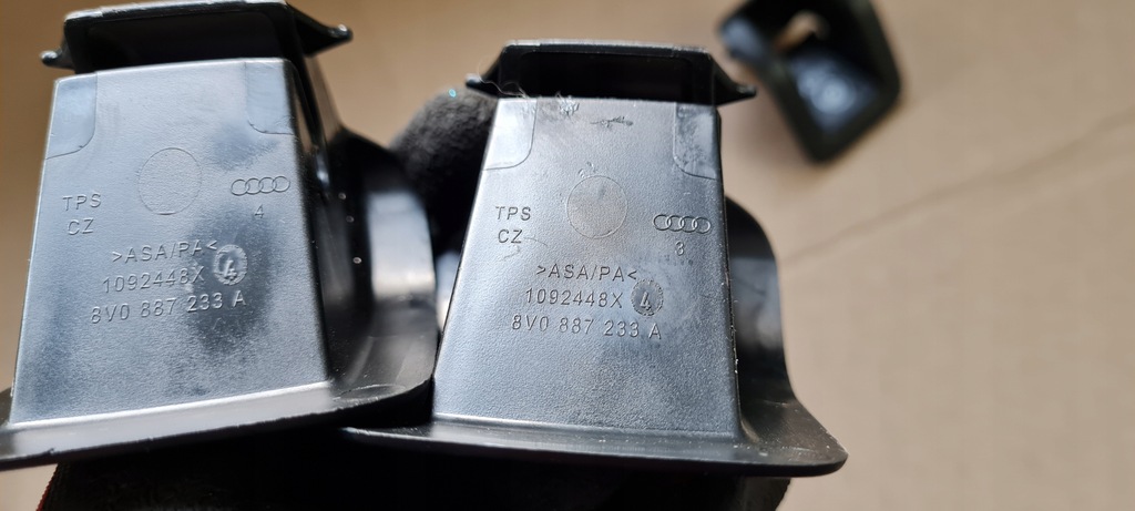 фото №9, S3 8v sedan a3 кронштейн кронштейн isofix сидіння задня дитяче крісло 4x 8v0887233a