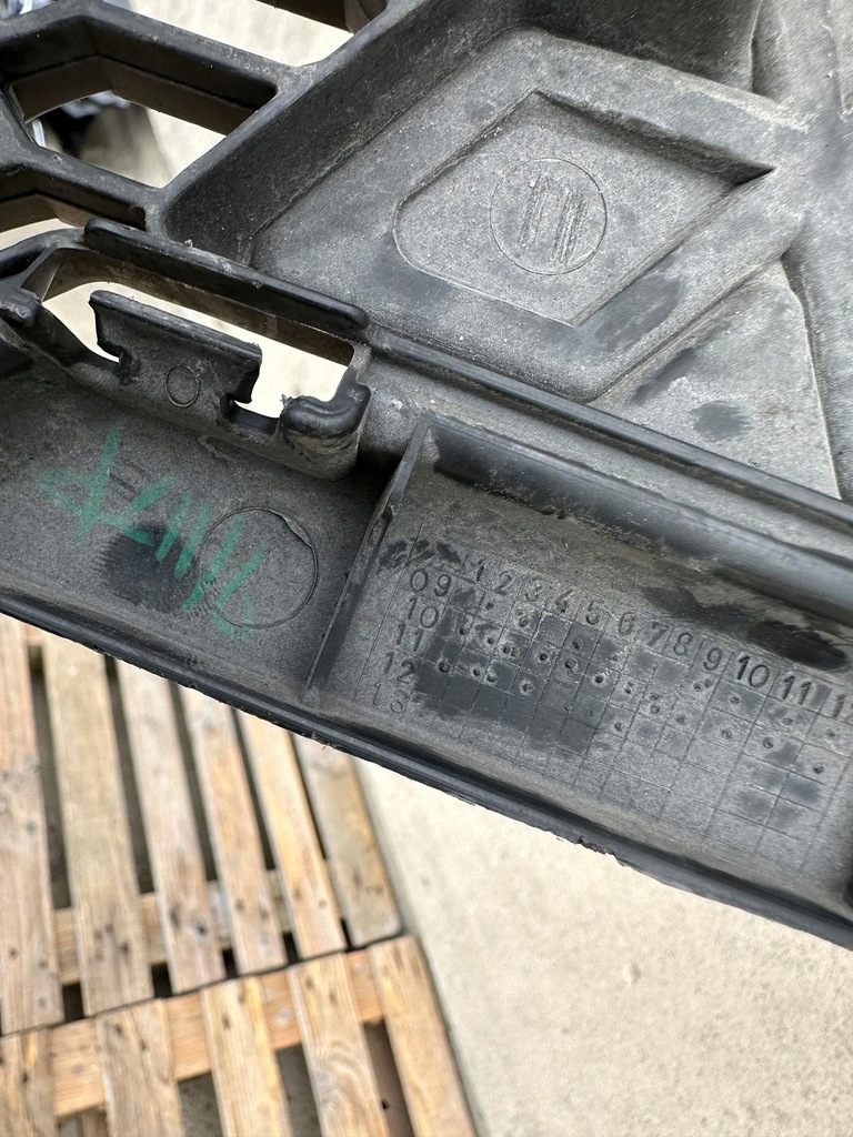 фото №5, Решітка радіатора решітка радіатора бампера mitsubishi outlander ii lift