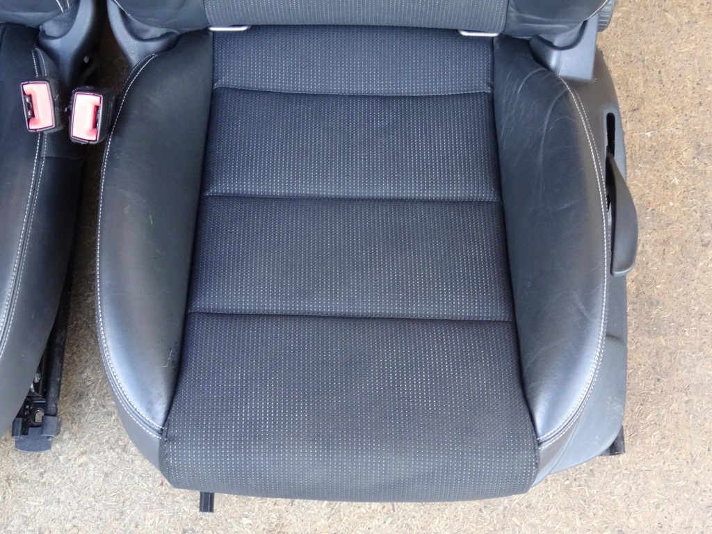 фото №11, Audi a3 8p 8p3 3d s-line lift оббивка сидіння заднє сидіння підігрів з підігрівом