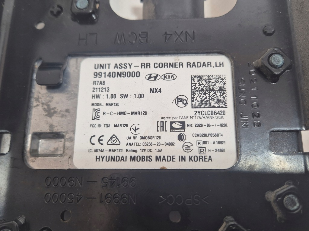 фото №8, Hyundai tucson iv 21- радар датчик мертвого pola usa