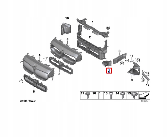 фото №11, Bmw 2 gran coupe f44 правый шланг воздуха тормозной 51748075478