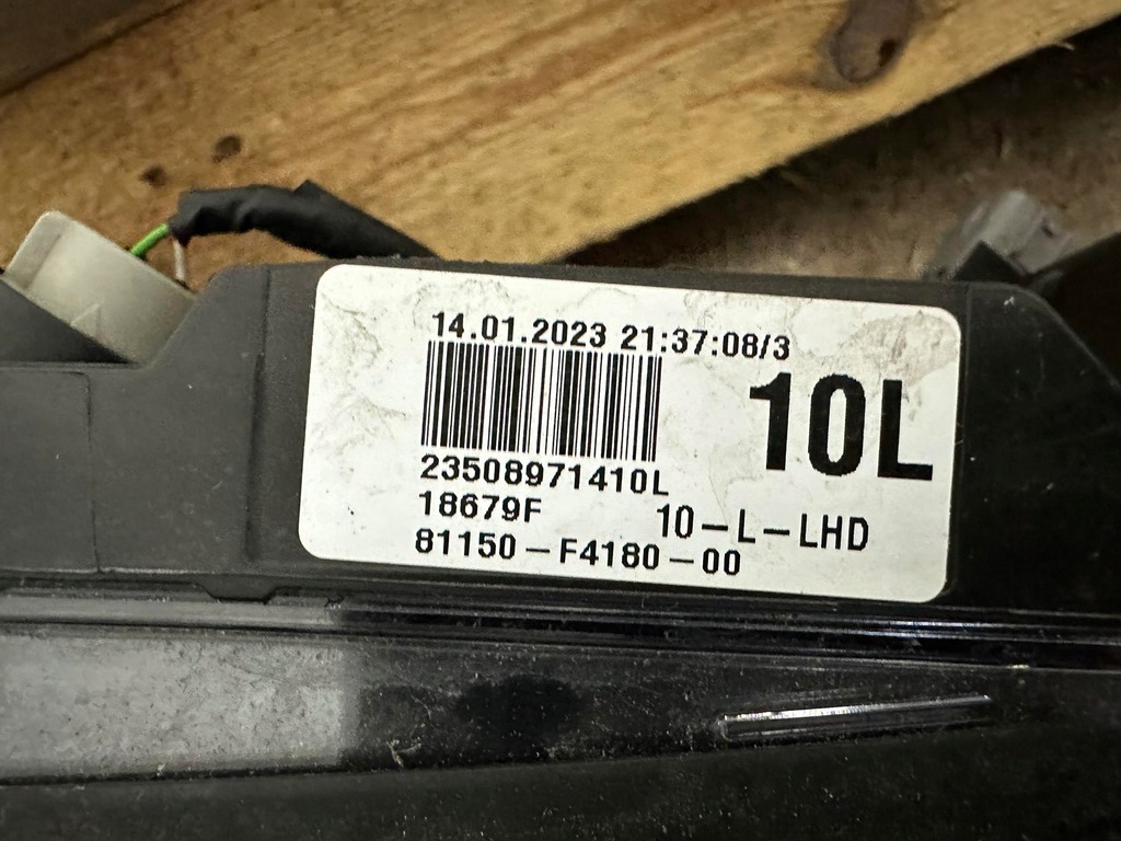 фото №7, Лампа перед передняя левая toyota chr c-hr lift fl full led 81150-f4180-00