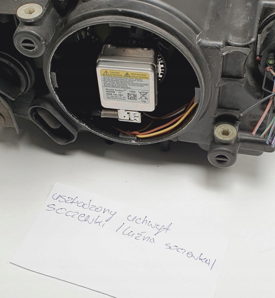 фото №10, Лампа левый перед ксенон jaguar xfr xf x250 eu