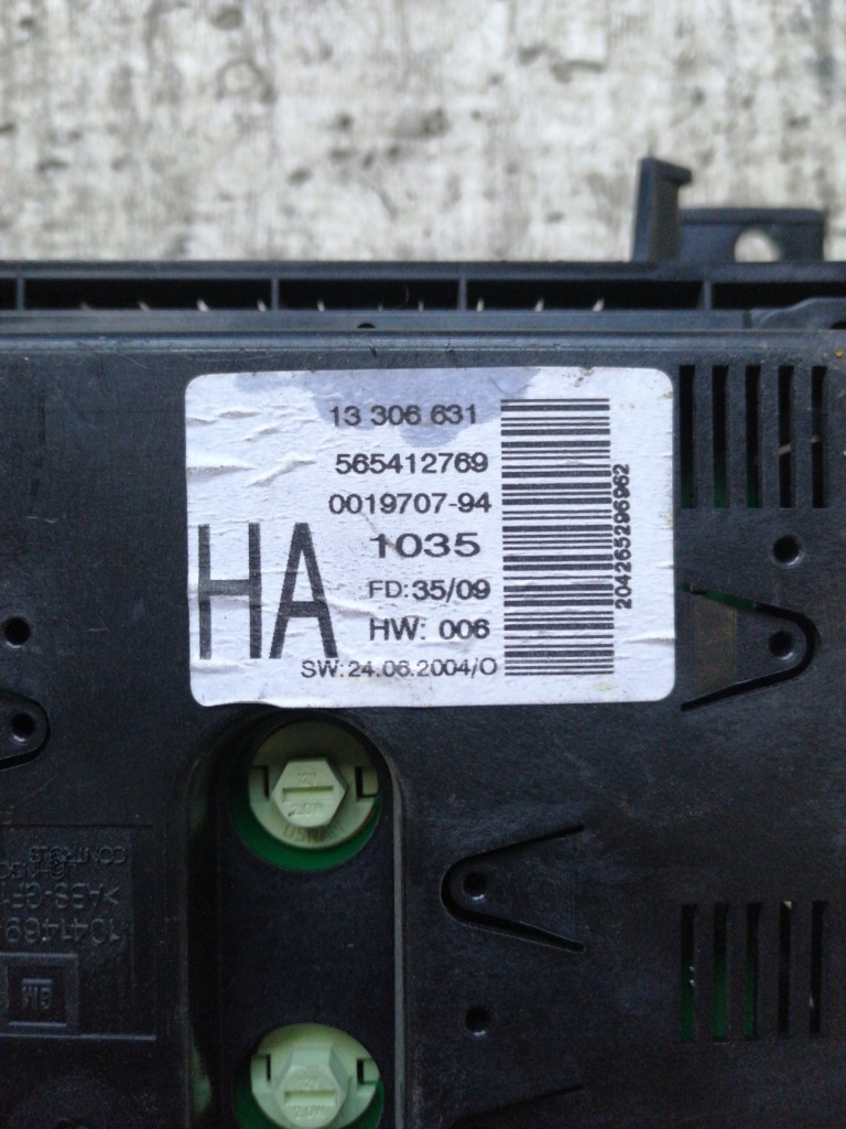 фото №3, 4173 opel astra h iii дисплей радіо 13208194