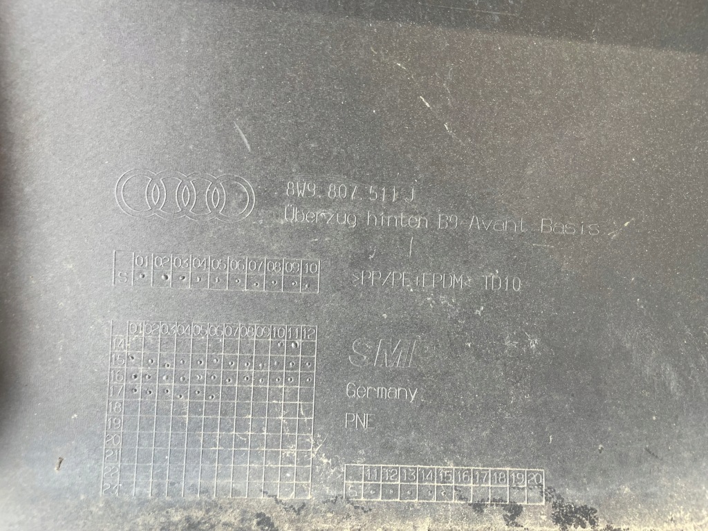 фото №7, Audi a4 b9 8w9 kombi бампер задня задній