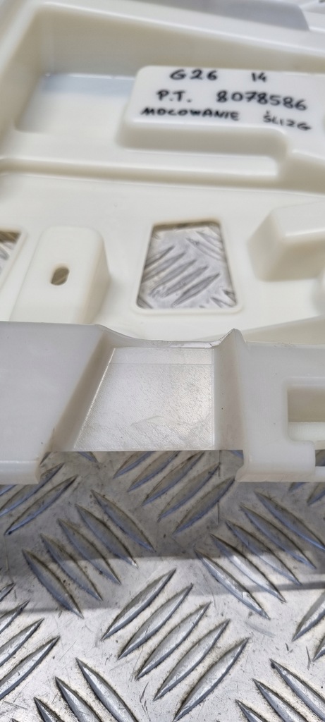 фото №15, Bmw g26 i4 m-pakiet m-p кронштейн напрямна бампера правий задня задній 8078586