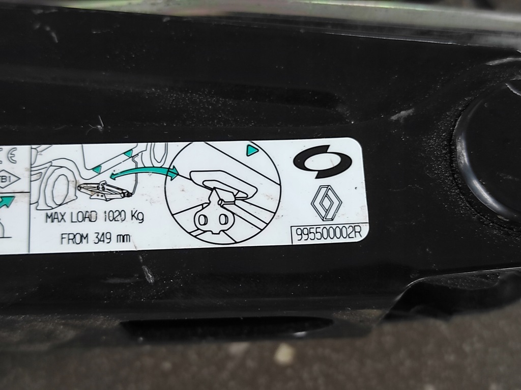 фото №4, Домкрат renault megane iii scenic iii 995500002r