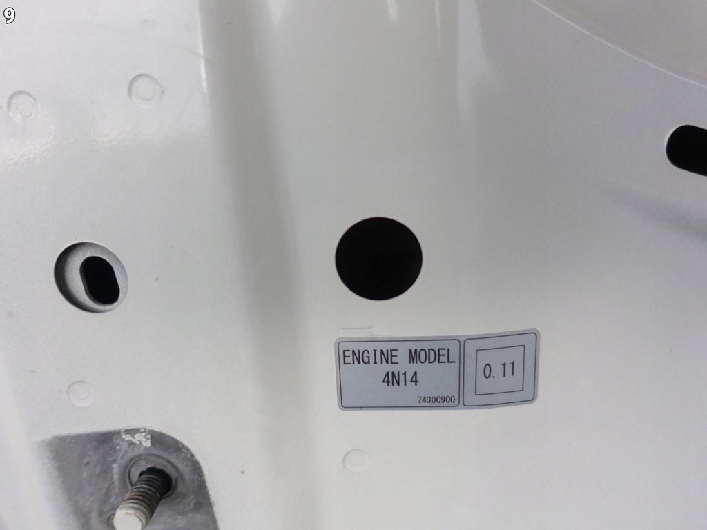 фото №10, Mitsubishi l200 5 v lift 19-23 капот крышка двигателя перед